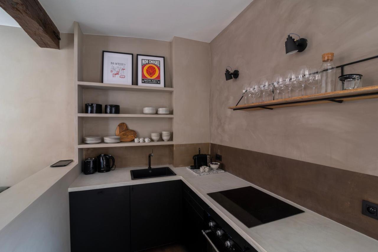 Apartamento Charming House In Le Sablon Bruselas Exterior foto